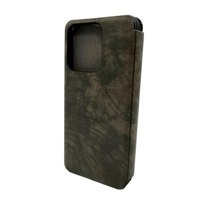 Чохол для смартфона Leather Premium for Xiaomi Redmi Note 14s 4G (Europe version) Grey (LPRRmNt14sGrey)