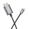 Перехідник HOCO UA27 HD on-screen cable iP to HDTV Metal Gray (6942007619011)