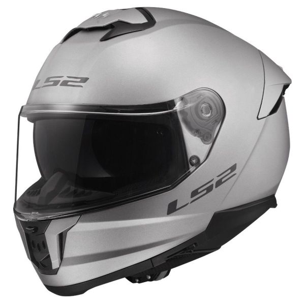 Мотошолом LS2 FF808 Stream 2 Solid Matt Pearl Grey XL