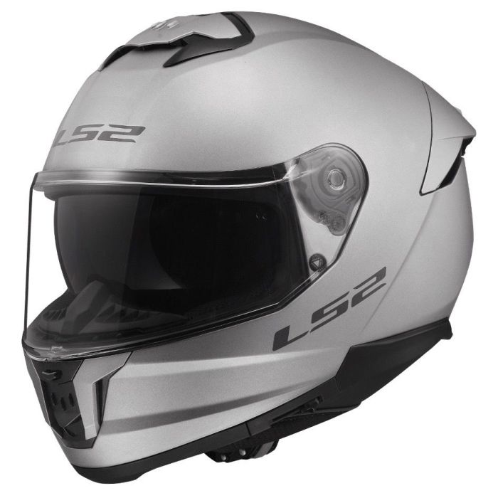 Мотошолом LS2 FF808 Stream 2 Solid Matt Pearl Grey XL