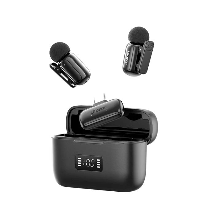 Бездротова мікрофонна система Ulanzi A200 Mini Mic dual-mic (Type-C) Black (A046)