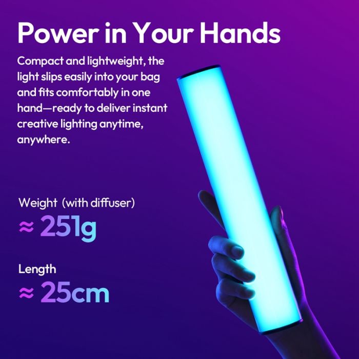 Лампа Ulanzi B15RGB 15W Tube Light (L208)