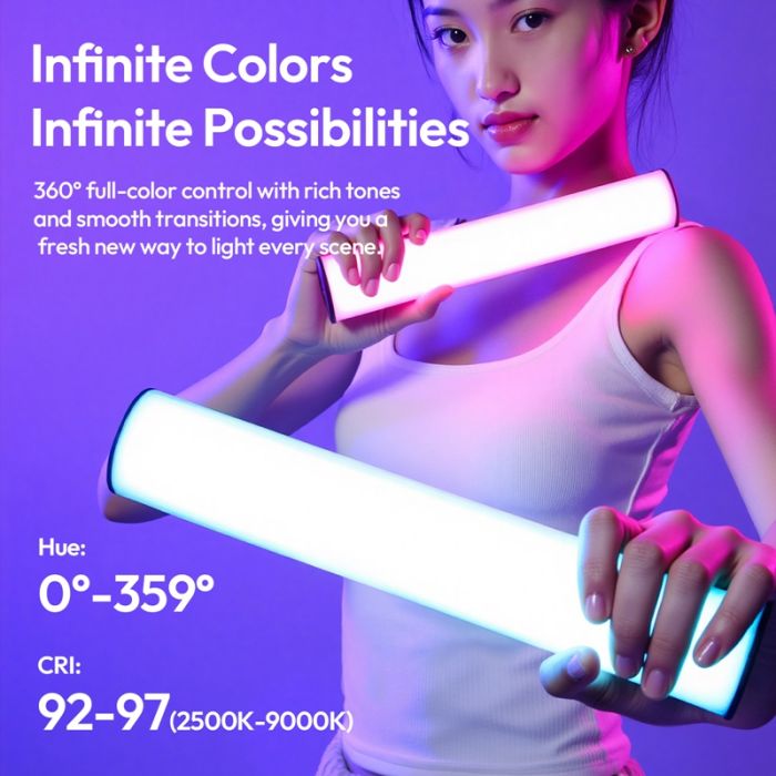 Лампа Ulanzi B15RGB 15W Tube Light (L208)