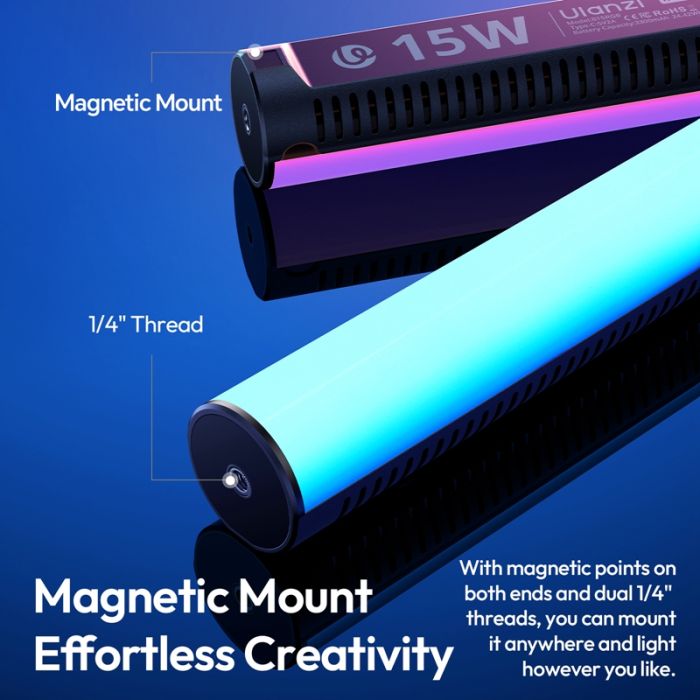 Лампа Ulanzi B15RGB 15W Tube Light (L208)