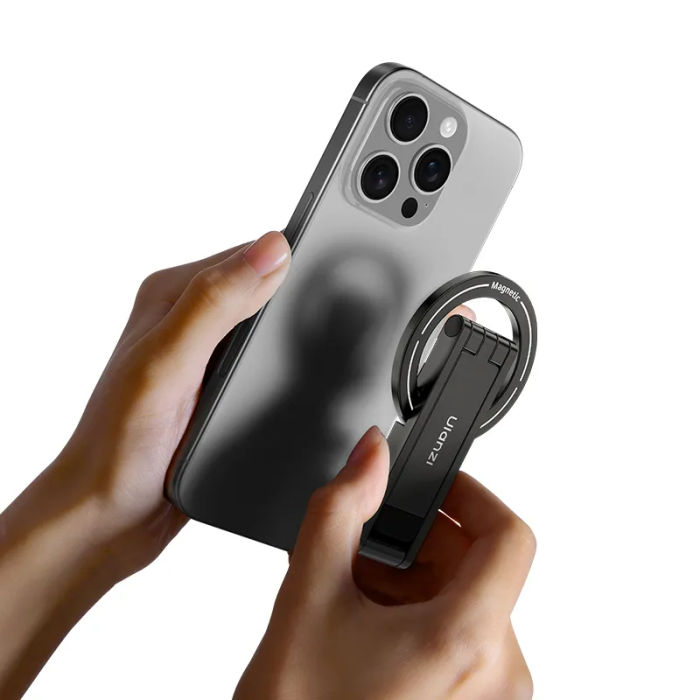 Тримач телефона Ulanzi MA60 Foldable Magnetic Phone Tripod (Silver) (S035)