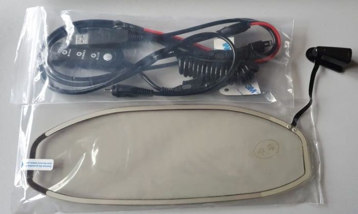 Pinlock з підігрівом візора універсальний LS2 Electric Anti-Fog Lens