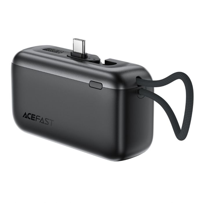 Зовнішній акумулятор ACEFAST M27-10000 22.5W power bank with USB-C port and cable Metal Gray (6974316285359)