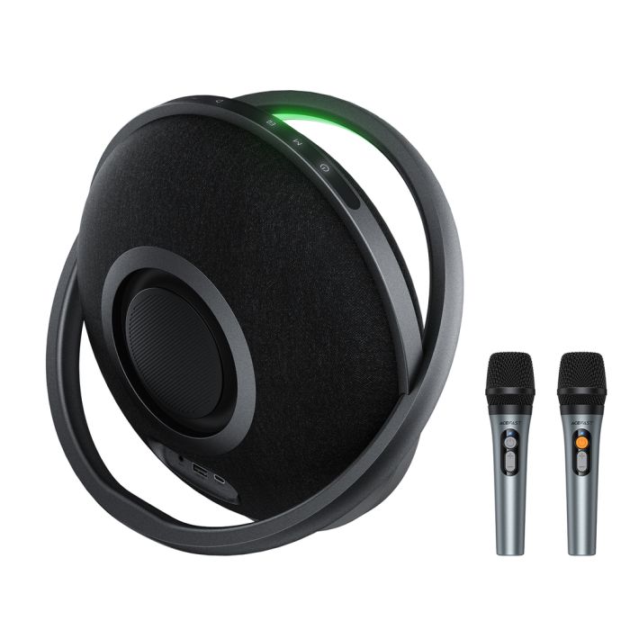Портативна колонка ACEFAST K5 Max portable wireless speaker Black (6974316285670)