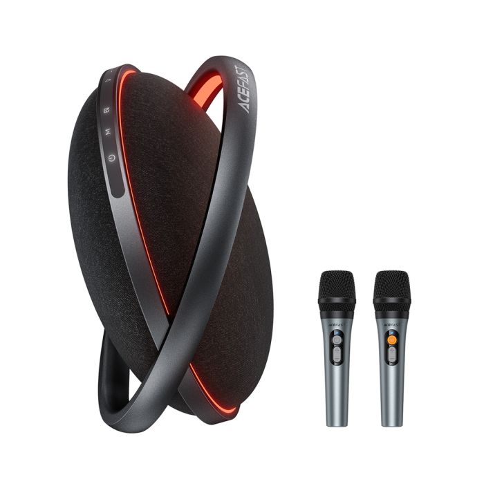 Портативна колонка ACEFAST K5 Max portable wireless speaker Black (6974316285670)