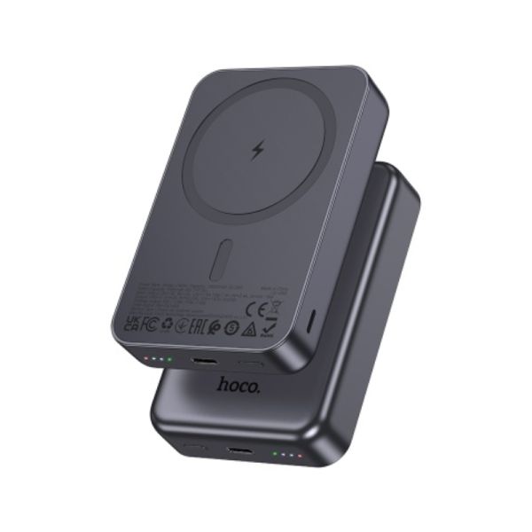 Зовнішній акумулятор HOCO J160A Original PD20W magnetic power bank(10000mAh) Black (6942007664097)