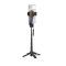 Селфі-трипод HOCO K27 Pro Magic mini live broadcast stand(pull clip+magnetic focusing version) (48cm) Black (6942007668743)