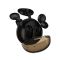 Беруші HOCO M201 Cloud noise-canceling sleep earplugs Black (6942007671422)
