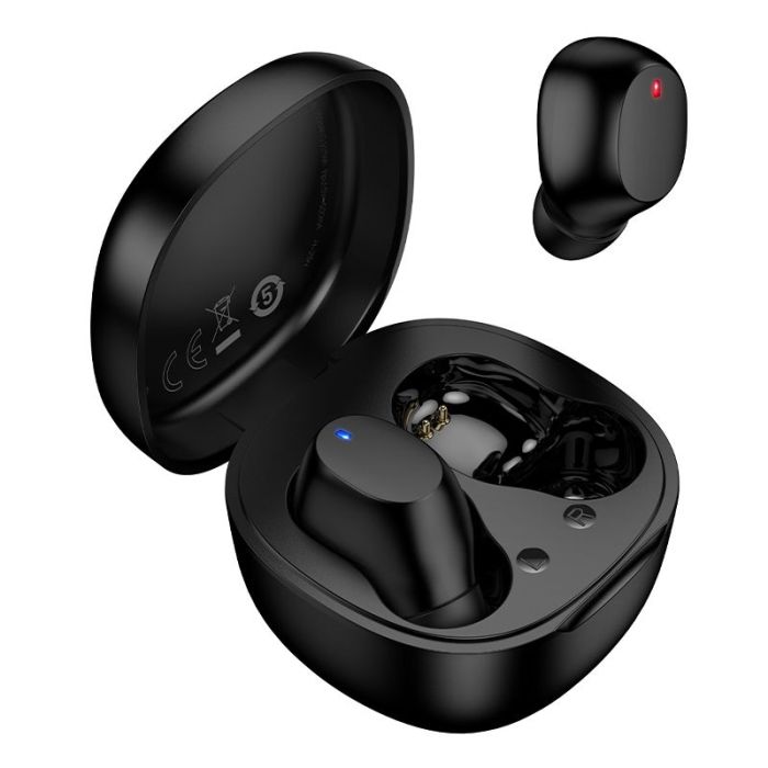 Бездротові навушники TWS BOROFONE BW97 Clear Black (6941991125591)