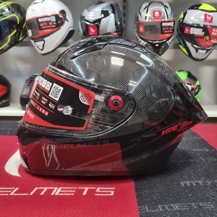 Мотошолом MT KRE+ S Carbon PURE A1 GLOSS XS