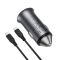 Автомобільний зарядний пристрій ACEFAST B16 95W (USB-A+USB-C) dual port metal car charger set (P5) Metal Gray (6974316285304)