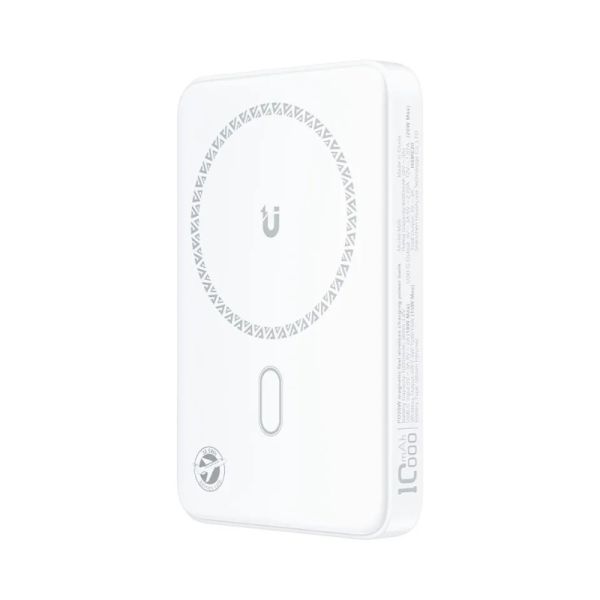 Зовнішній акумулятор ACEFAST M26-10000 PD20W magnetic fast wireless charging power bank White (6974316285212)