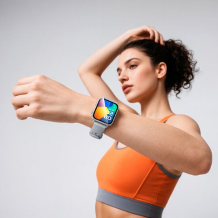 Смарт-годинник BOROFONE BD15 46mm. 200 mAh. IP67 Smart watch(call version) silver (6941991125416)