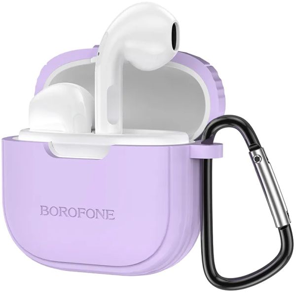 Бездротові навушники BOROFONE BW29 Charm true wireless BT headset Taro Purple (6974443389777)