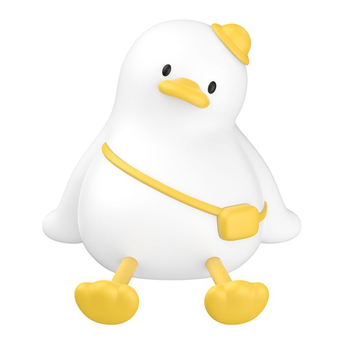 Світильник HOCO HX16 2W. 1200 mAh. Silicone lamp Duck (6942007672757)