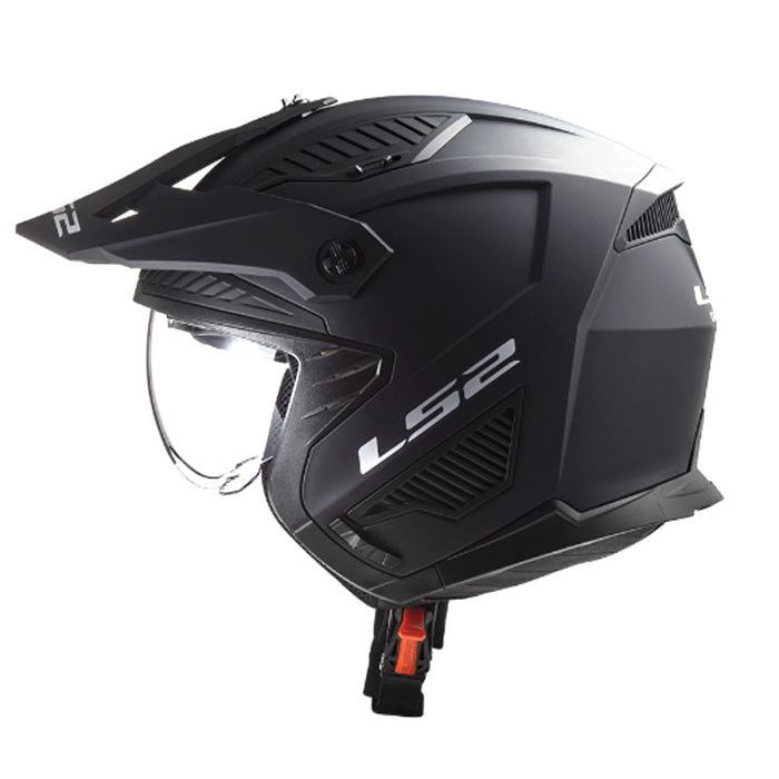 Мотошолом LS2 OF606 Drifter Solid Matt Black ECE2206 XXL