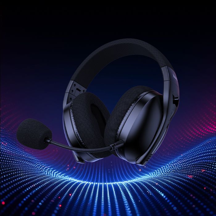 Навушники ігрові HOCO W114 Magic four-mode gaming headphones Black (6942007671439)