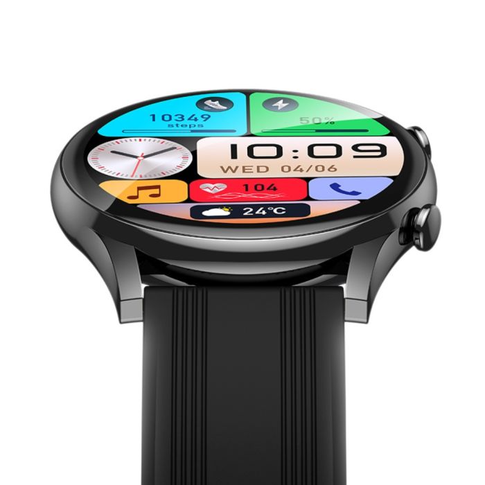 Смарт-годинник HOCO Y38 AMOLED 36mm. 300 mAh. Smart watch(call version) Black (6942007672047)