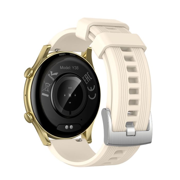 Смарт-годинник HOCO Y38 AMOLED 36mm. 300 mAh. Smart watch(call version) Gold (6942007672061)