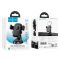 Автотримач для телефона HOCO H76 Crown one-button car holder(center console) Black Metal Gray (6942007646918)