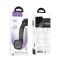 Автотримач для телефона з БЗП HOCO HW31 Crown magnetic wireless charging car holder(center console) Black Metal Gray (6942007646932)
