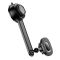 Автотримач для телефона з БЗП HOCO HW31 Crown magnetic wireless charging car holder(center console) Black Metal Gray (6942007646932)