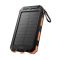 Зовнішній акумулятор HOCO J164 Platinum solar dual lighting power bank(8000mAh) Black (6942007667579)