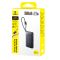 Зовнішній акумулятор Baseus EnerFill FC11 Digital Display Power Bank with Dual Built-in Cables 10000mAh 22.5W Cosmic Black (E0027R04)