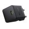 Мережевий зарядний пристрій з кабелем Baseus Palm Fast Charger 1C 20W EU Cosmic Black  set USB-C to iP 20W 1m (E0116401)