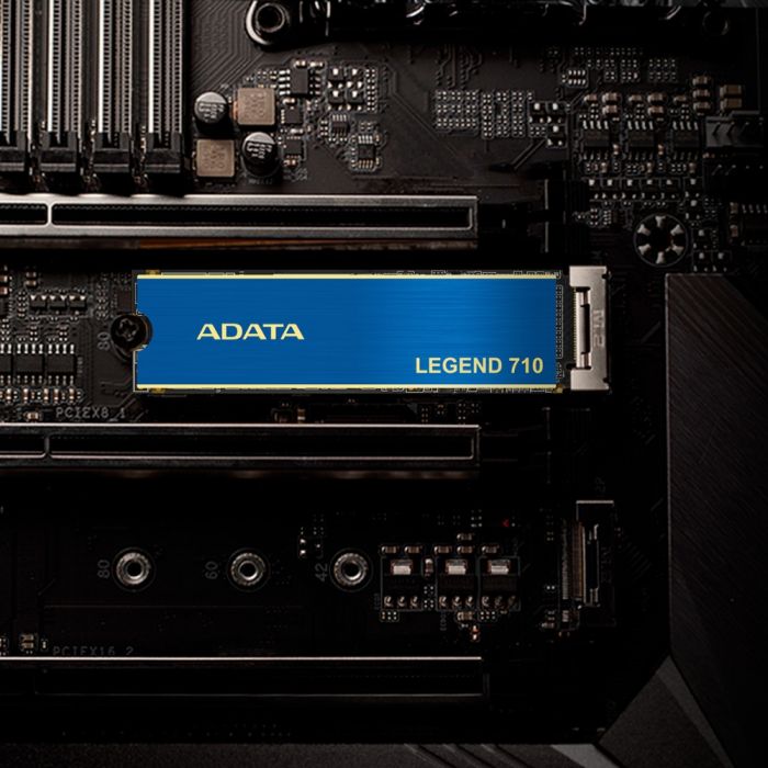 Накопичувач SSD M.2 ADATA LEGEND 710 512GB 2280 PCIe Gen 3x4 3D NAND Read/Write: 2400/1600 MB/sec (ALEG-710-512GCS)