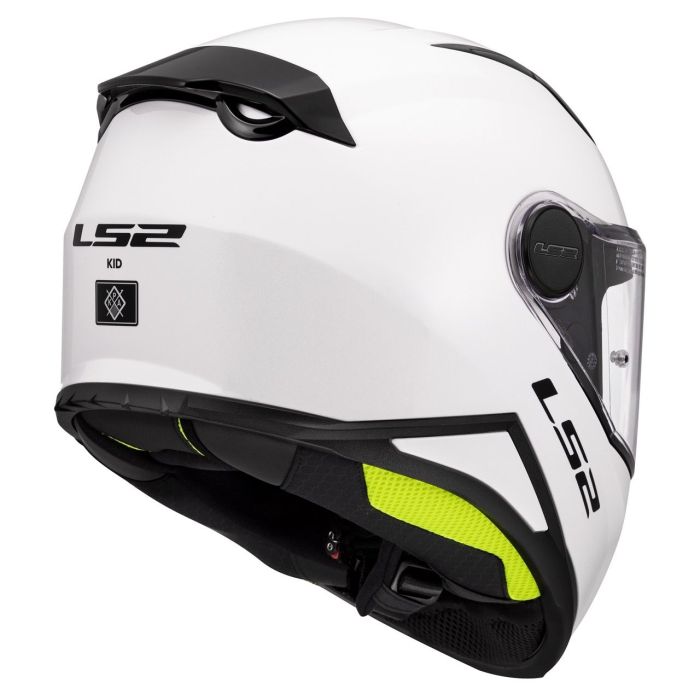 Мотошолом дитячий LS2 FF812 Kid Solid White M