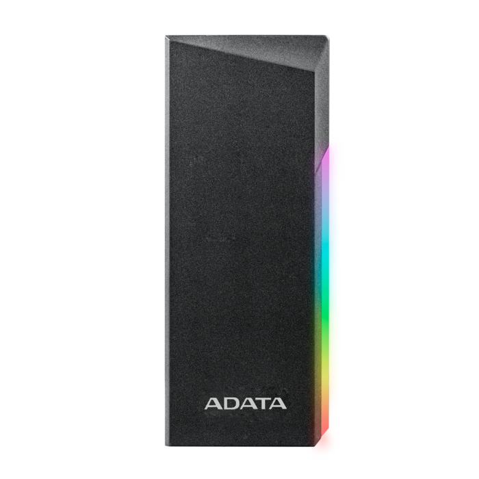 Зовнішня кишеня для накопичувача A-DATA EC700G для SSD M.2 PCIe/SATA USB3.2 Gen2 Type-C Black (AEC700GU32G2-CGY)