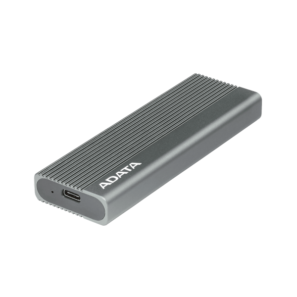 Зовнішня кишеня для накопичувача A-DATA EC680 для SSD M.2 PCIe USB3.2 Gen2 Type-C Gray (EC680-CCGY)