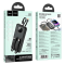 Зовнішній акумулятор HOCO J132 Sabio fully compatible power bank with 3 cables (10000mAh) Black (6942007632577)