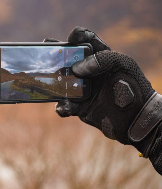 Моторукавички Knox Urbane Pro Black L