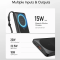 Зовнішній акумулятор VEGER 10000 mAh with wireless charging compatible with MagSafe PD QC3.0 2A 20W MagOn (VP1151 / W1151) white (VG-VP1151/W1151)