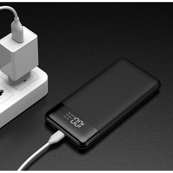 Зовнішній акумулятор VEGER 10000mAh 3.7V With LCD Display (VG-W1087)