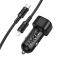 Автомобільний зарядний пристрій BOROFONE BZ34B Cloud PD38W(1C1A) car charger set(C to iP) Black (6941991122392)