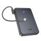 Зовнішній акумулятор HOCO J170 Starlight 22.5W+PD20W fully compatible power bank with cable(10000mAh) Metal Gray (6942007672696)