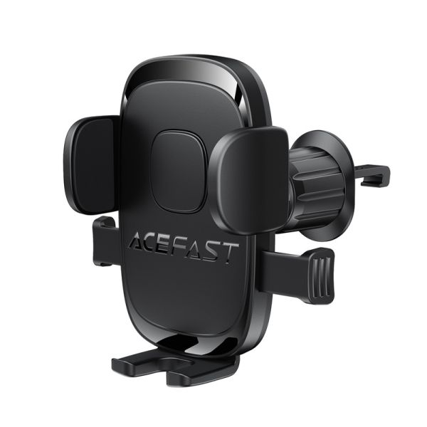 Автотримач для телефона ACEFAST D56 one-key lock car holder for air vent Black (6974316284710)