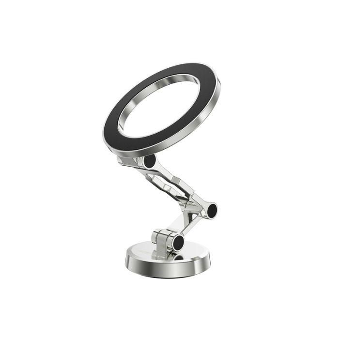 Автотримач для телефона ACEFAST D20 magnetic folding holder Silver (6974316282839)