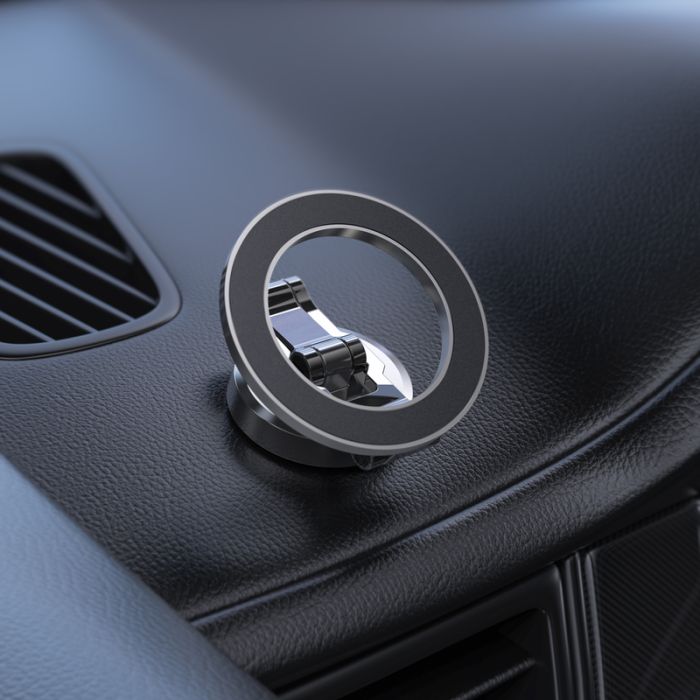 Автотримач для телефона ACEFAST D20 magnetic folding holder Silver (6974316282839)