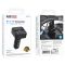 АЗП з FM-модулятором BOROFONE BC63 Selecto car BT FM transmitter Black (6941991126185)