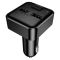 АЗП з FM-модулятором BOROFONE BC63 Selecto car BT FM transmitter Black (6941991126185)