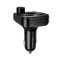 АЗП з FM-модулятором BOROFONE BC61 Ocean 45W(1A1C) car BT FM transmitter Black (6941991125126)