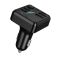 АЗП з FM-модулятором HOCO E89 Libre 45W(1A1C) car BT FM transmitter Black (6942007673808)